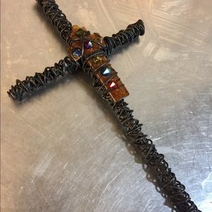 Faith Cross Wire Art